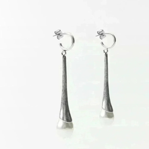 🔥🔥 zara faux Pearl earrings - Picture 1 of 4